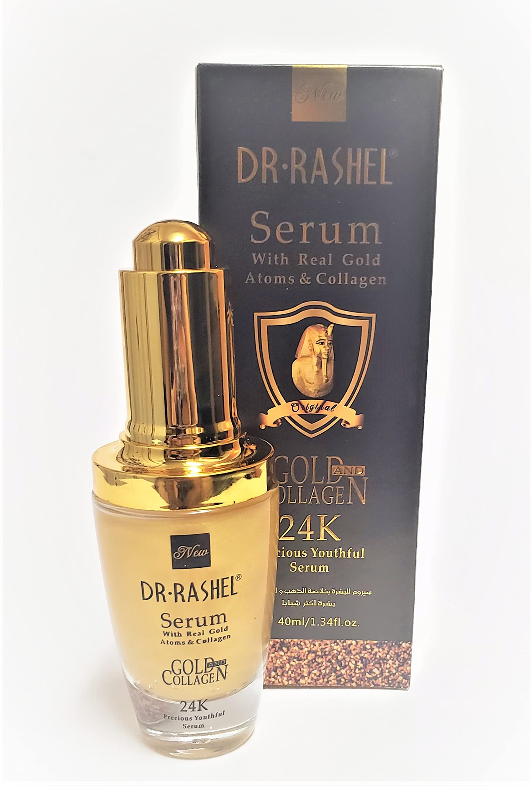Dr Rashel 24K Gold Atoms & Collagen Youthful Face Serum | Hydration & Radiance
