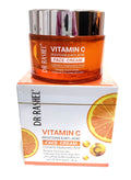 DR.RASHEL Vitamin C Face Cream with Hyaluronic Acid – Anti-Aging Moisturizer + Strawberry Lip Mask, 1.76 oz