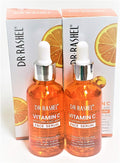 Dr Rashel Vitamin C Face Serum Pack of 2 | Hyaluronic Acid, Firming & Anti-Aging + Collagen Crystal Eye Mask