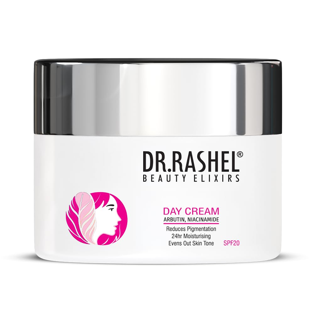 DR.RASHEL White Skin Day Cream – Vegan, Paraben-Free Brightening & Sun Protection for All Skin Types