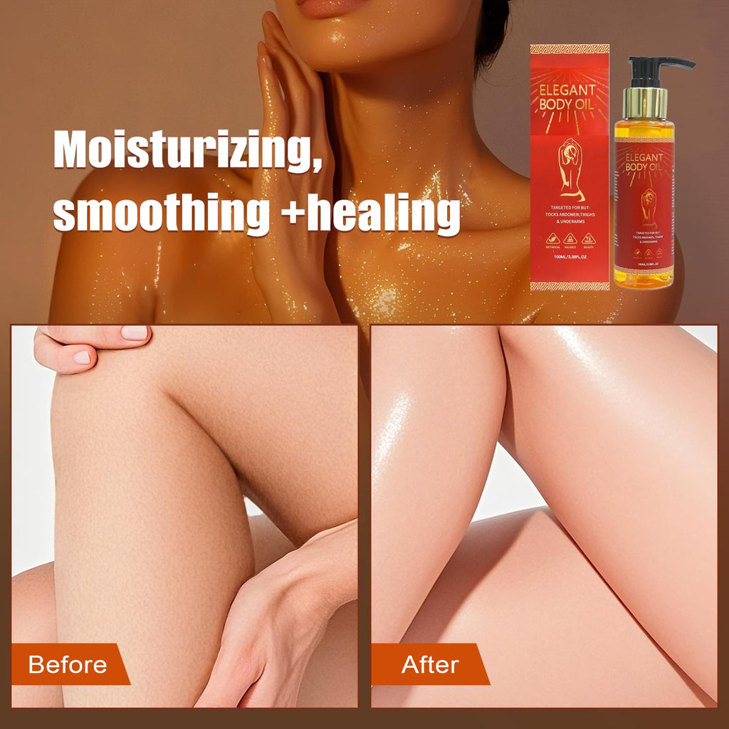 Dr.RZdfa Body Firming Oil – Hydrate & Nourish Dry Skin, Lightweight Non-Greasy 3.4 oz After Shower