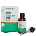 Dr. Sheth's Gulab + 6% Glycolic Acid + 5% Niacinamide Face Serum | Texture & Even Tone | 30ml