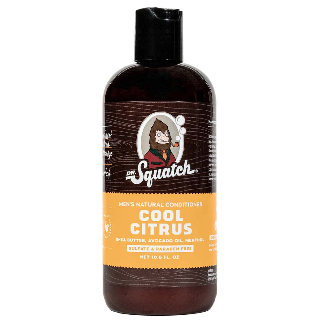 Dr. Squatch Cool Citrus Conditioner for Men – Daily Hydration & Scalp Care