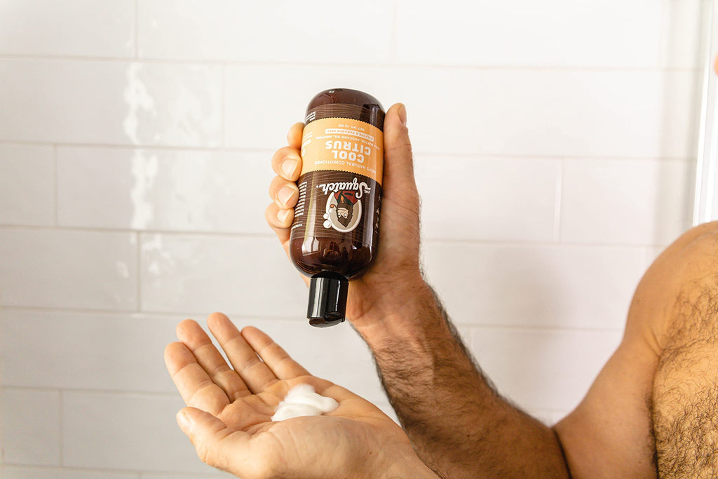 Dr. Squatch Cool Citrus Conditioner for Men – Daily Hydration & Scalp Care