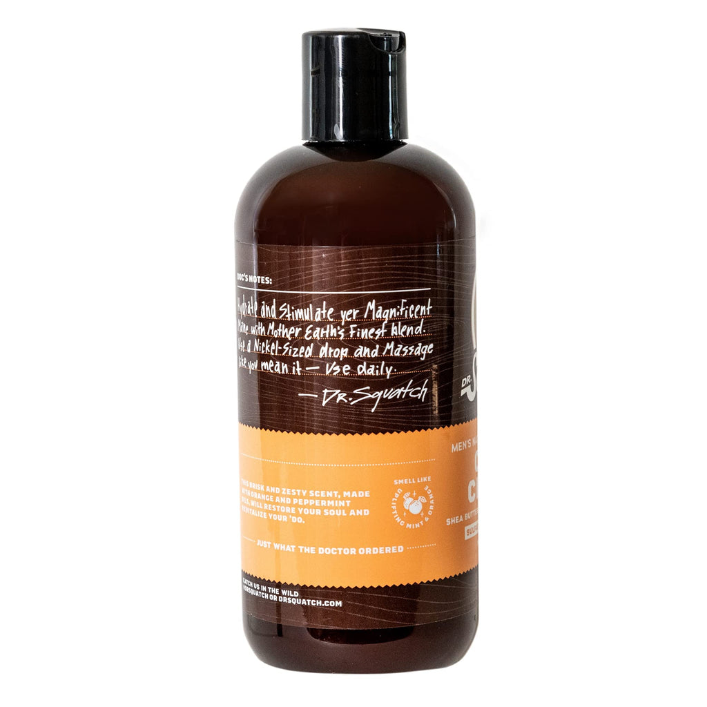 Dr. Squatch Cool Citrus Conditioner for Men – Daily Hydration & Scalp Care