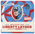 Dr. Squatch Liberty Lather Bar Soap – Captain America Edition, 5 oz