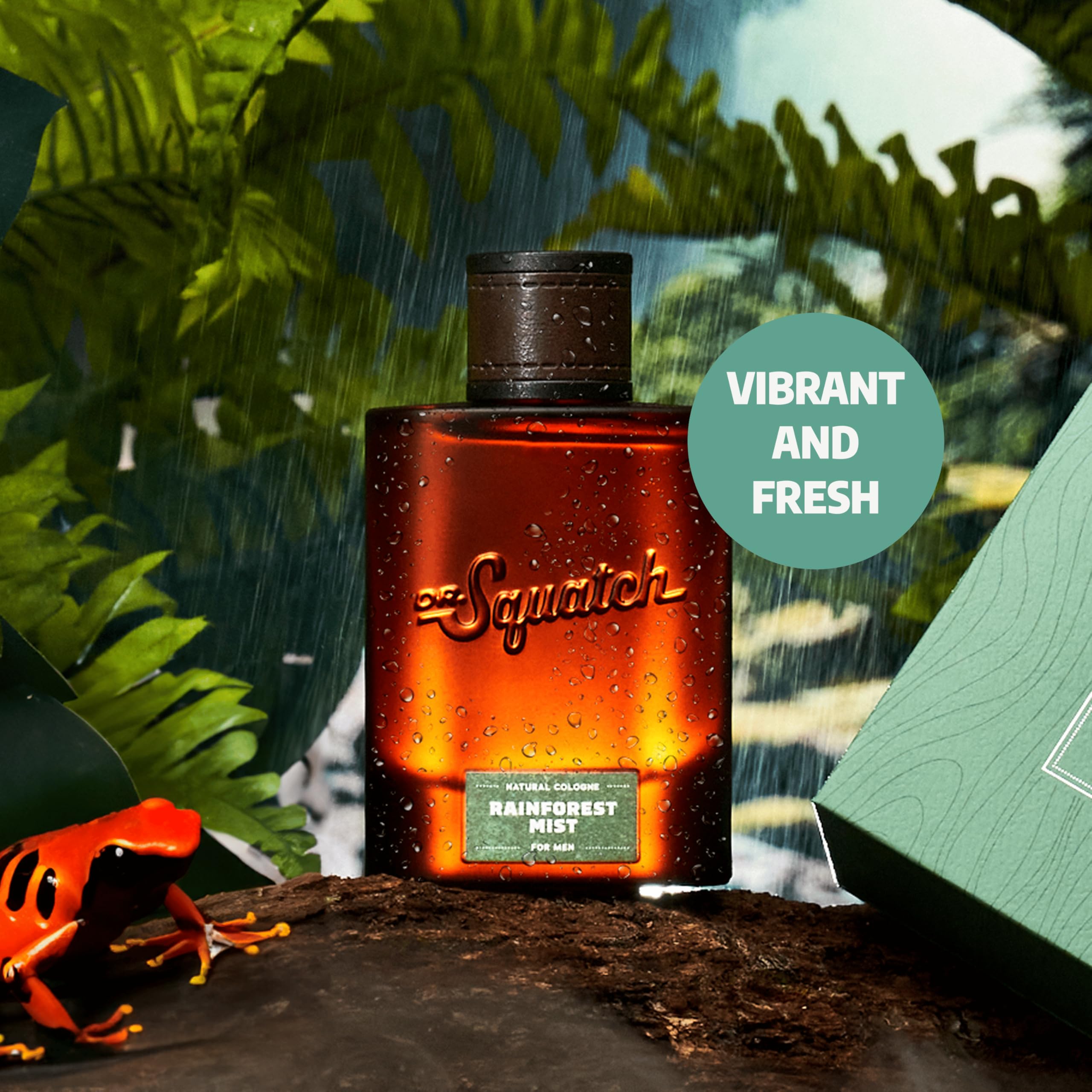 Dr. Squatch Rainforest Mist Cologne – Scent-Lock Technology & Sustainably-Sourced Ingredients