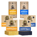 Dr. Squatch Variety Pack: Manly Soap & Deodorant – Summer Citrus & Fresh Falls
