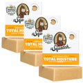 Dr. Squatch Total Moisture Bar Soap for Men – Fragrance-Free Mango Butter (5 oz, 3-pack)