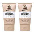 Dr. Squatch Whole Body Deodorant for Men – Odor & Sweat Control, Unscented, Aluminum & Talc Free, 2-Pack (3.4 fl oz each)