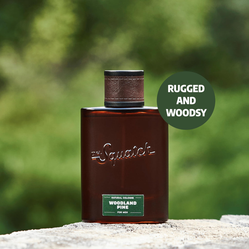 Dr. Squatch Woodland Pine Cologne for Men | Scent-Lock Technology & Sustainably Sourced Ingredients | 1.7 fl oz