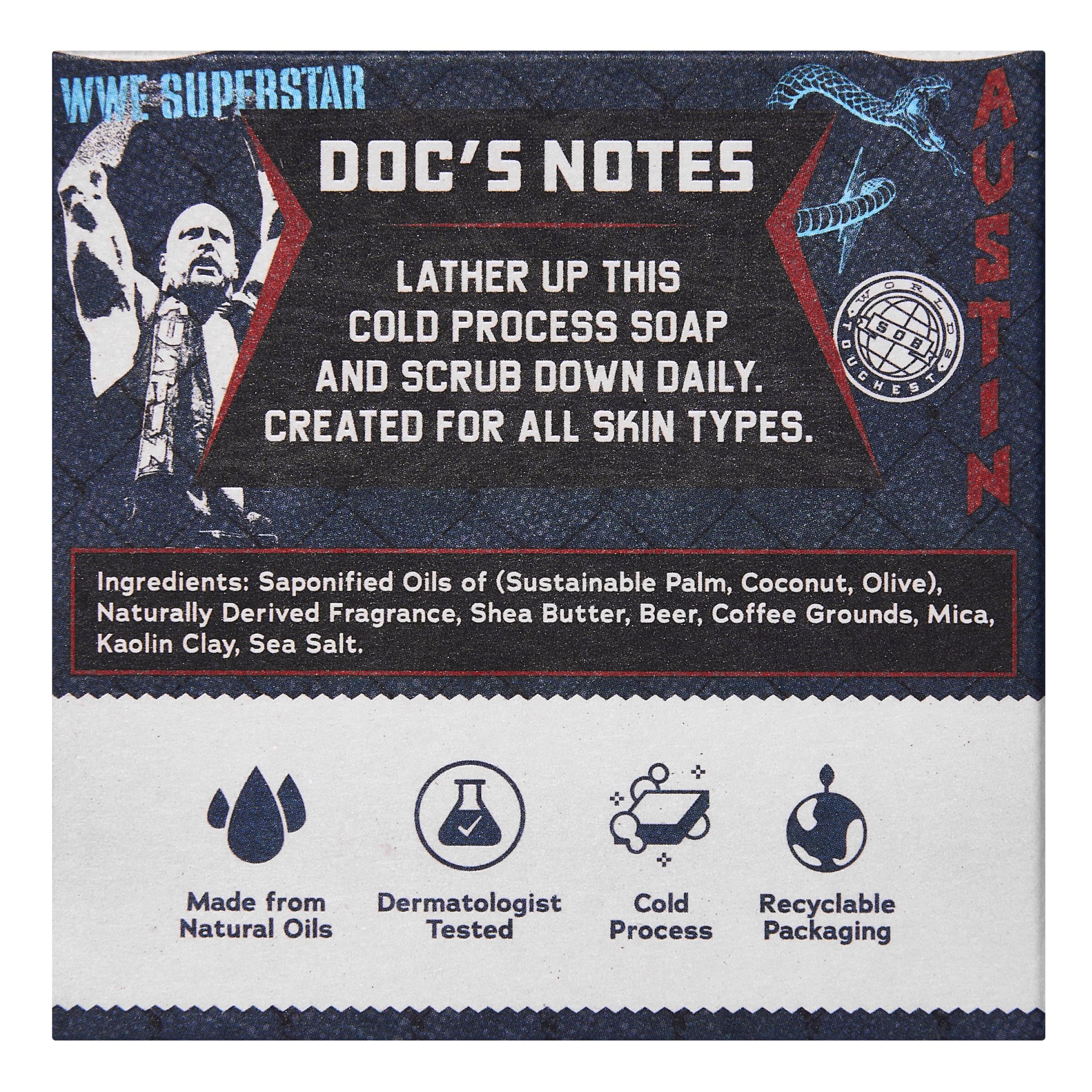 Dr. Squatch WWE Collection – Stone Cold Stunner & Mysterio Magic Soap Gift Set