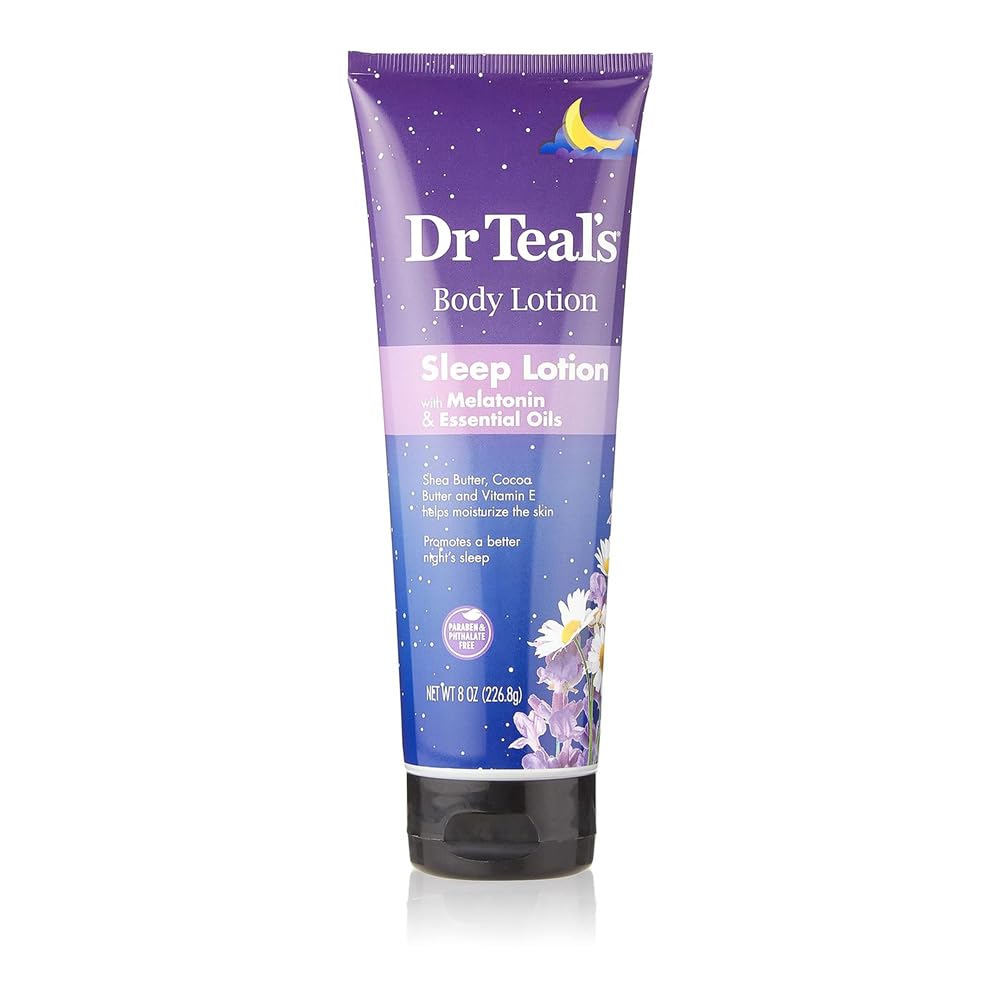 Dr Teal's Adults Body Lotion Melatonin & Essential Oils Night Sleep – 8 oz