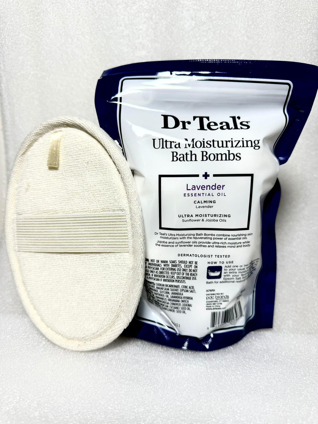 Dr.Teal's 5 Ultra Hydrating Lavender Bath Bombs Gift Set