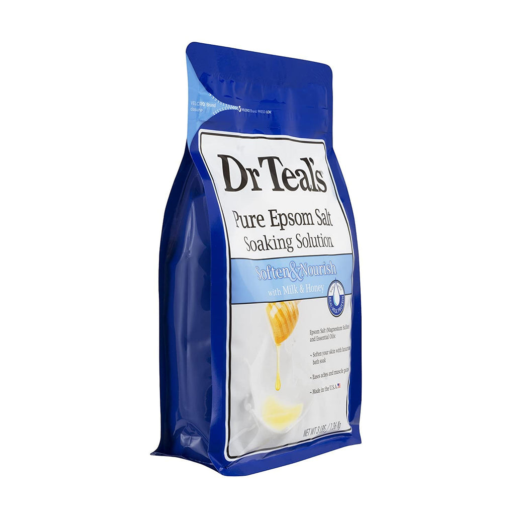Dr Teal's Soften & Nourish Milk & Honey Soaking Solution Gift Set - 2 Pack, 3 lb Each
