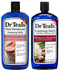 Dr Teal's Foaming Bath Variety Gift Set (2 Pack) – Pink Himalayan & Shea Butter & Almond Oil
