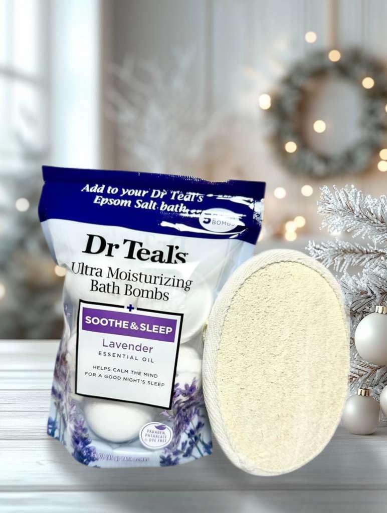 Dr.Teal's 5 Ultra Hydrating Lavender Bath Bombs Gift Set