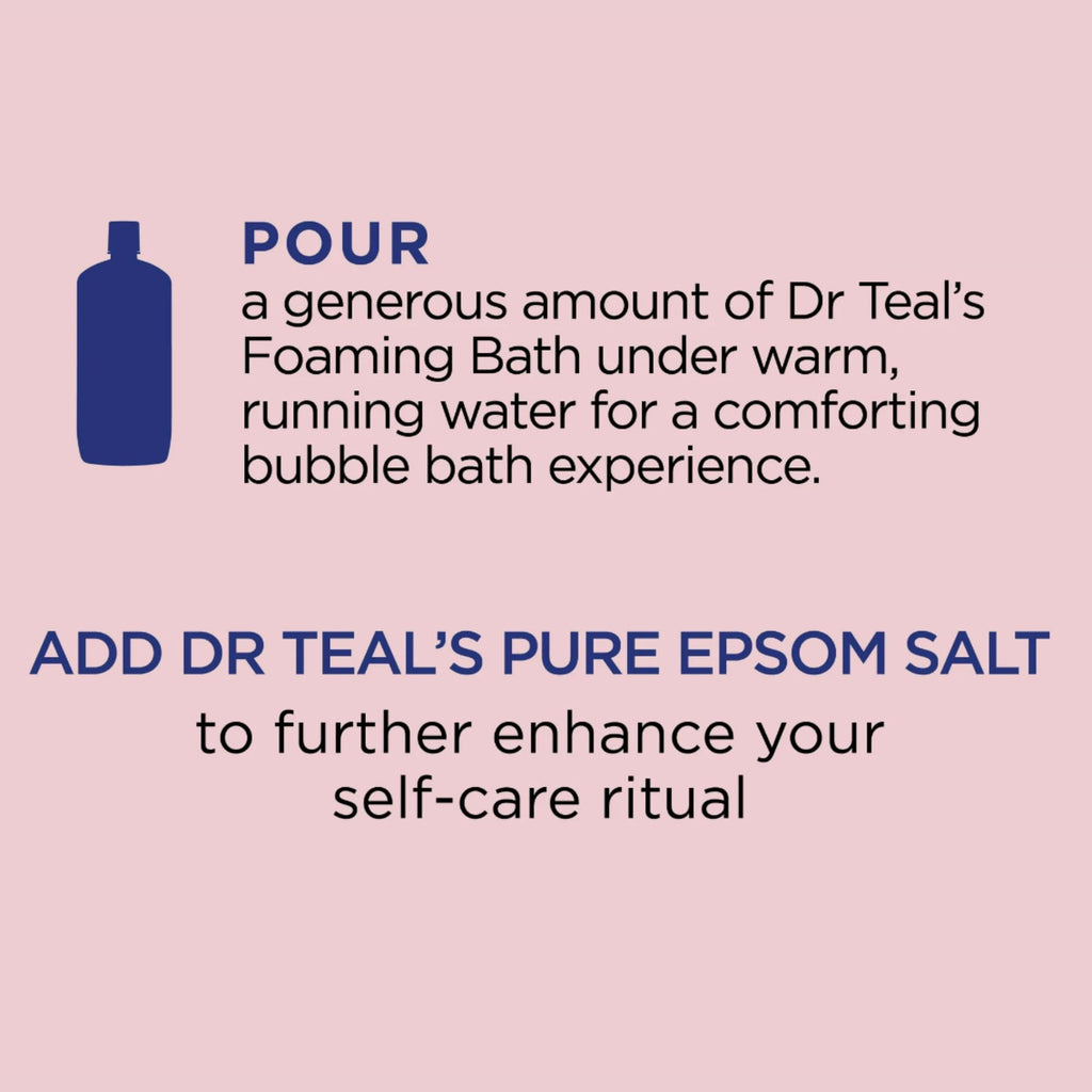 Dr Teal's Warm Autumn Comfort Pure Epsom Salt Soak & Foaming Bath Duo Pack – Limited Edition Scent