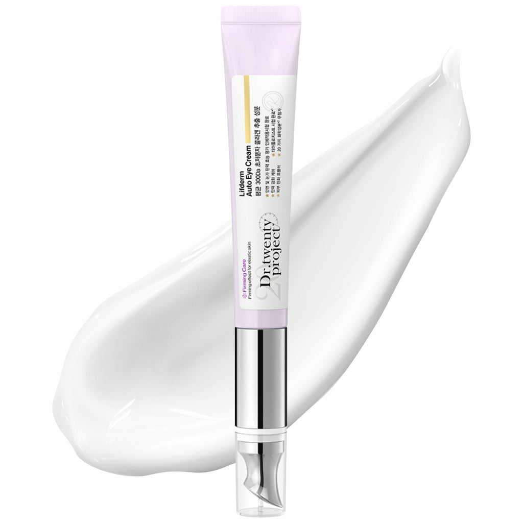 Dr.twentyproject Lifderm Eye Cream with Collagen & Auto Vibration – Eye Care (20ml)