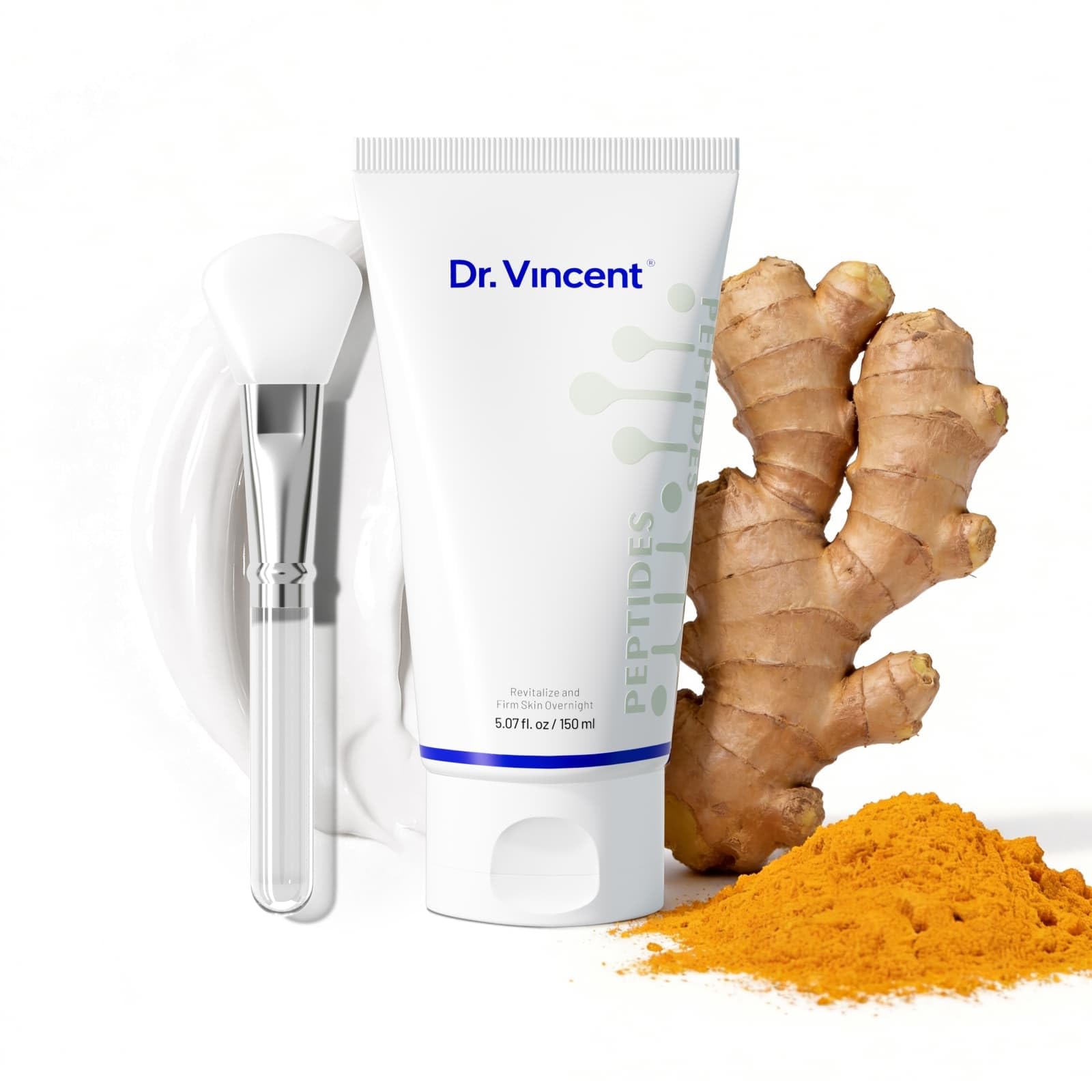 Dr Vincent Glass Glow Night Wrap Mask | Tetrapeptide-30 + Kojic Turmeric