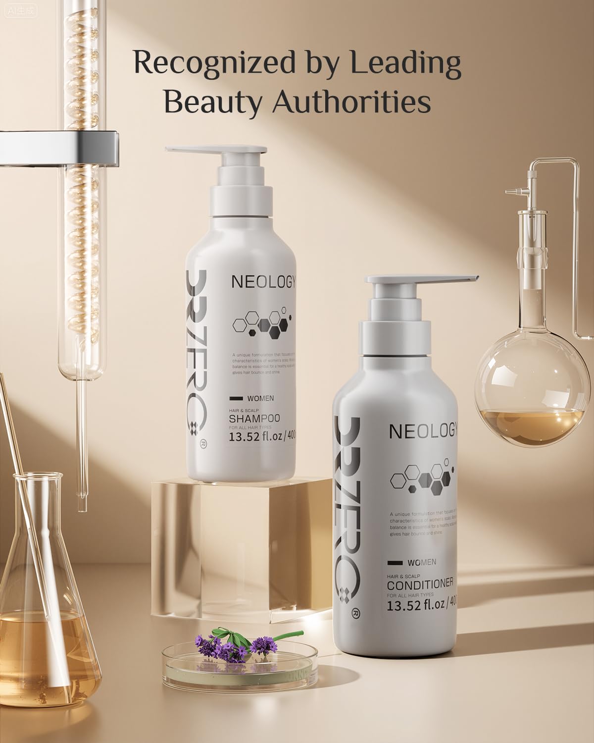 DR ZERO Neology Hair Growth Conditioner for Women – 13.5 oz | Volumizing & Thickening with Redensyl