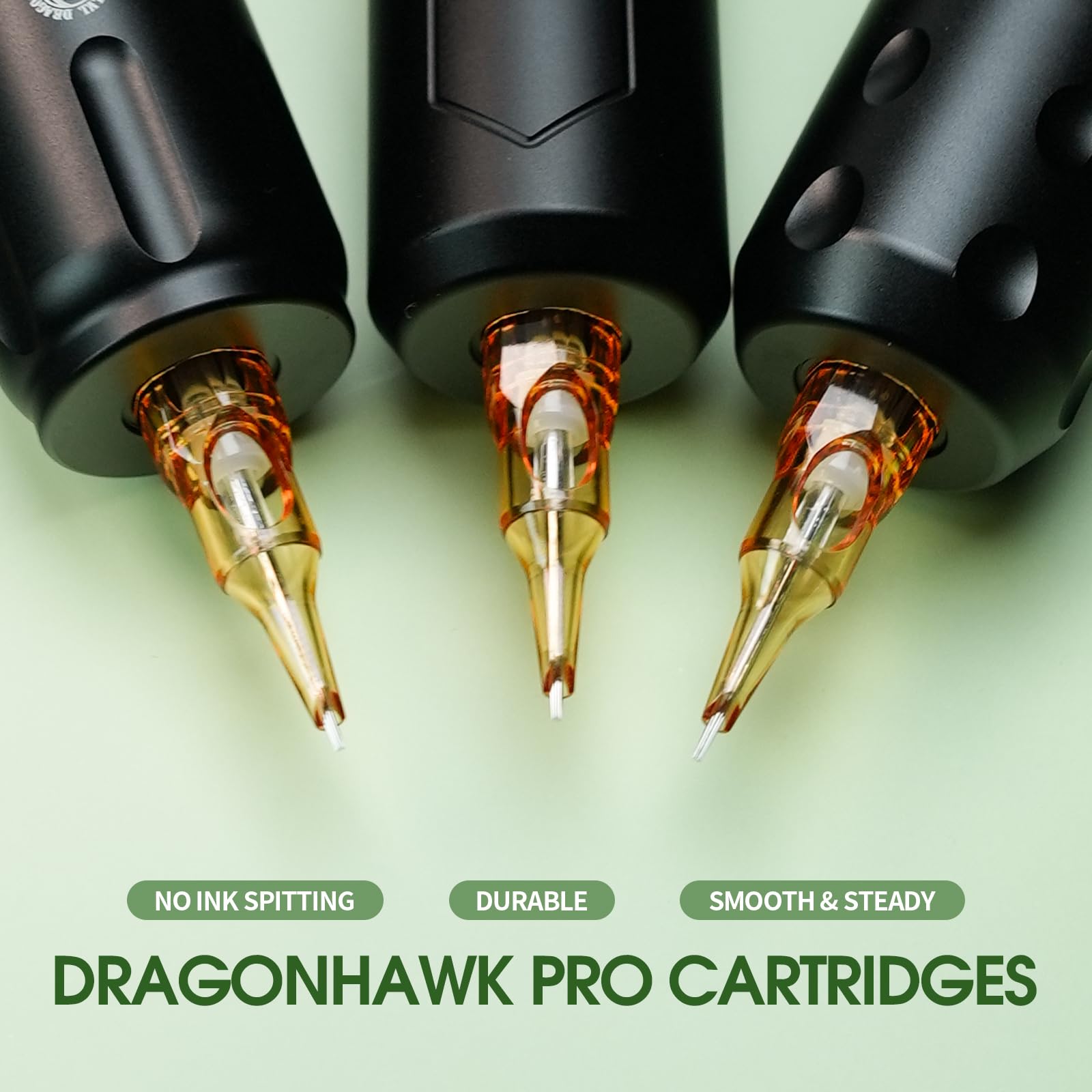 Dragonhawk A1 Pro Tattoo Kit Cordless – Complete Pro Set with 2 Batteries for Beginners