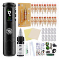 Dragonhawk A1 Pro Tattoo Kit – Cordless Pro Pen, 2000mAh, Beginner Friendly