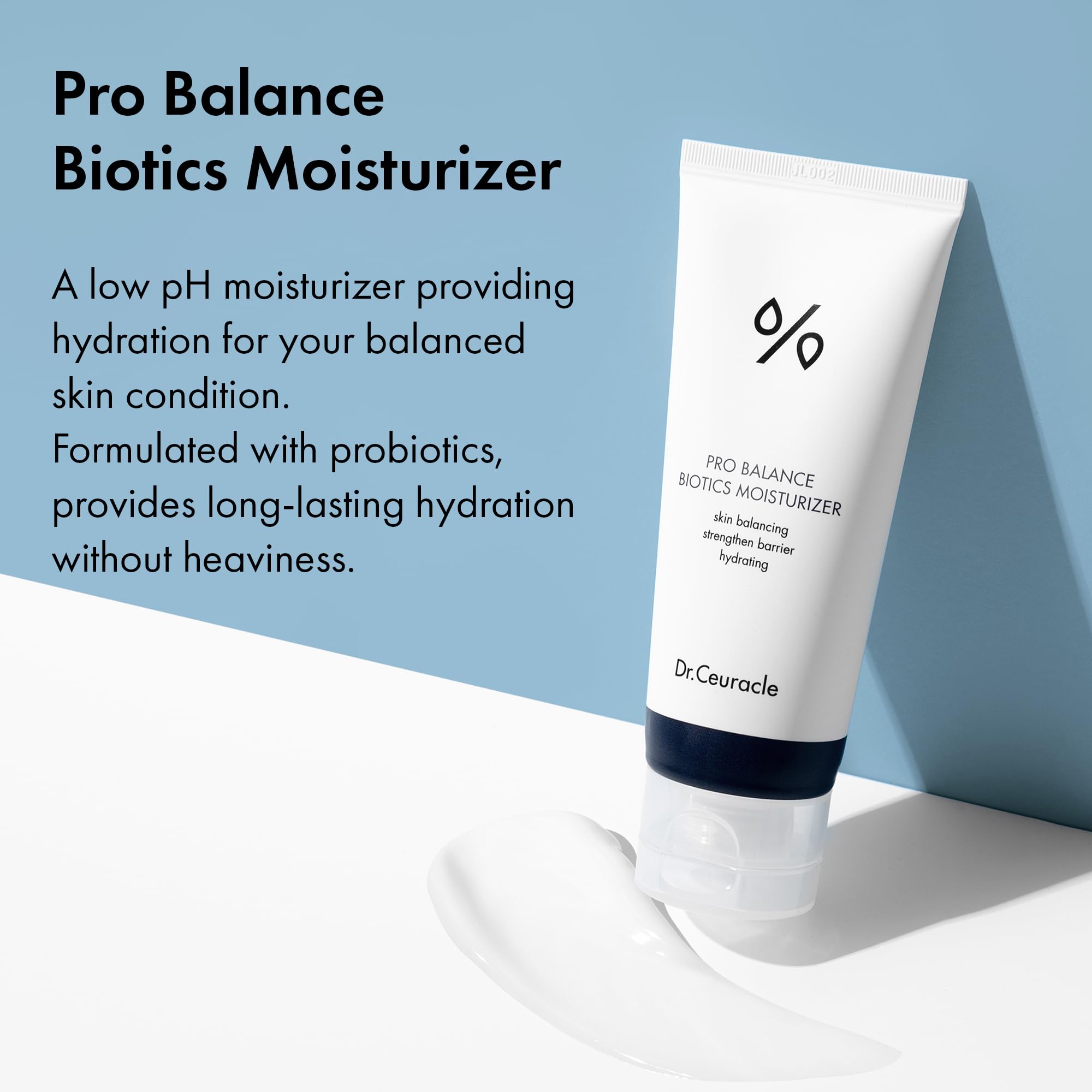Dr Ceuracle Pro Balance Biotics Moisturizer – Low pH Hydrating Cream for All Skin Types | 100 ml