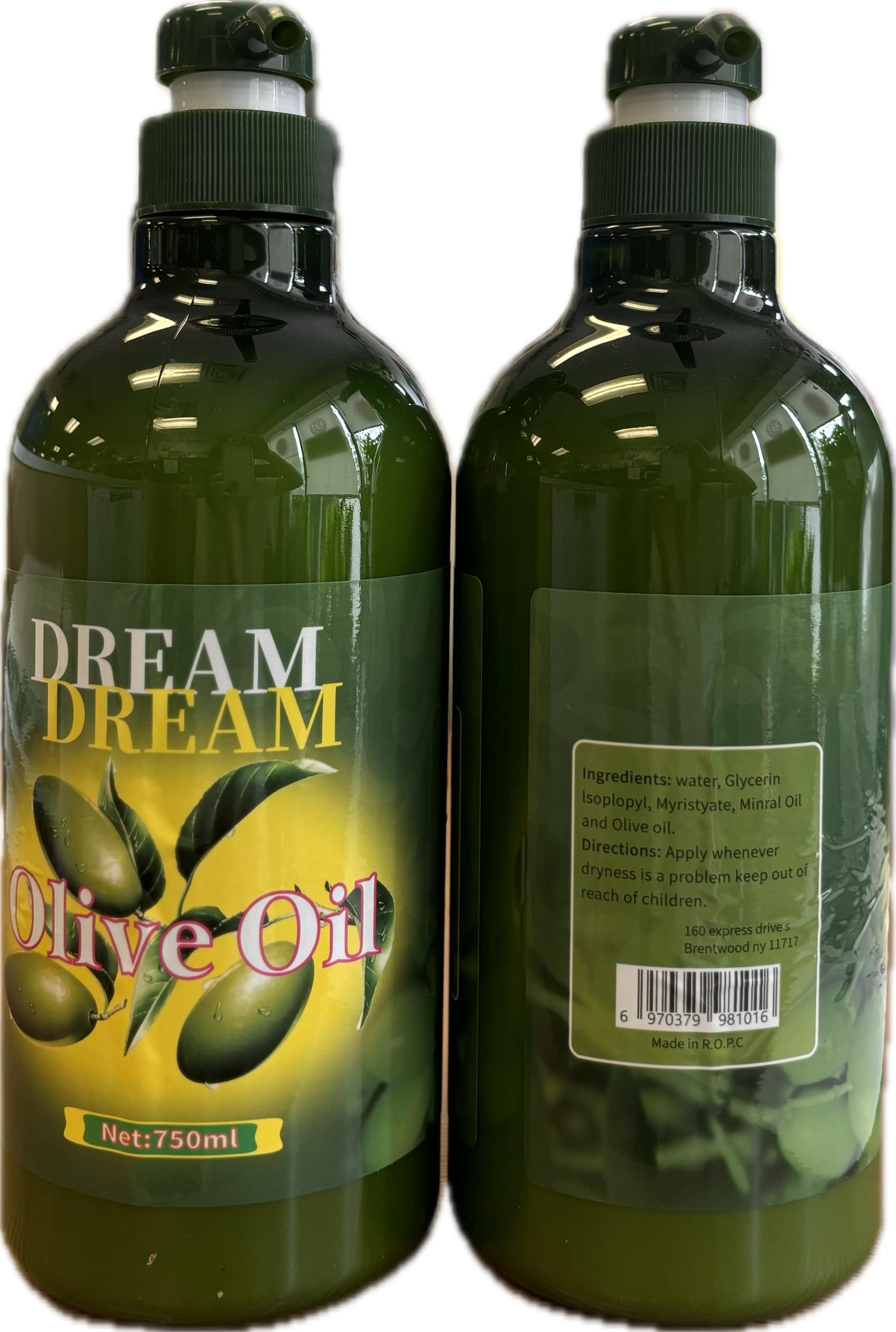 Dream Dream Body Olive Oil Lotion 750ml – 2 Pack