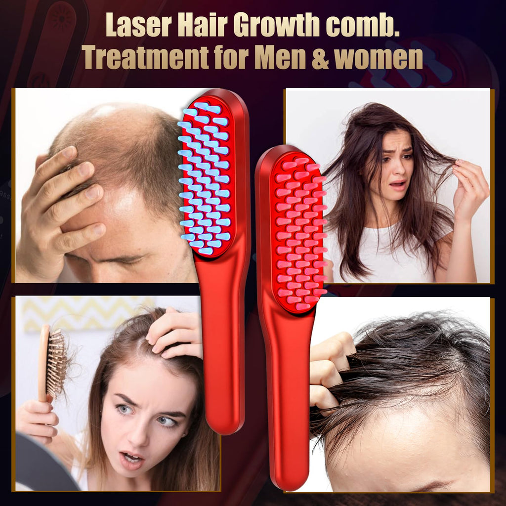 DREWALA Laser Hair Growth Comb A-803 | Red Light Hair Growth Device