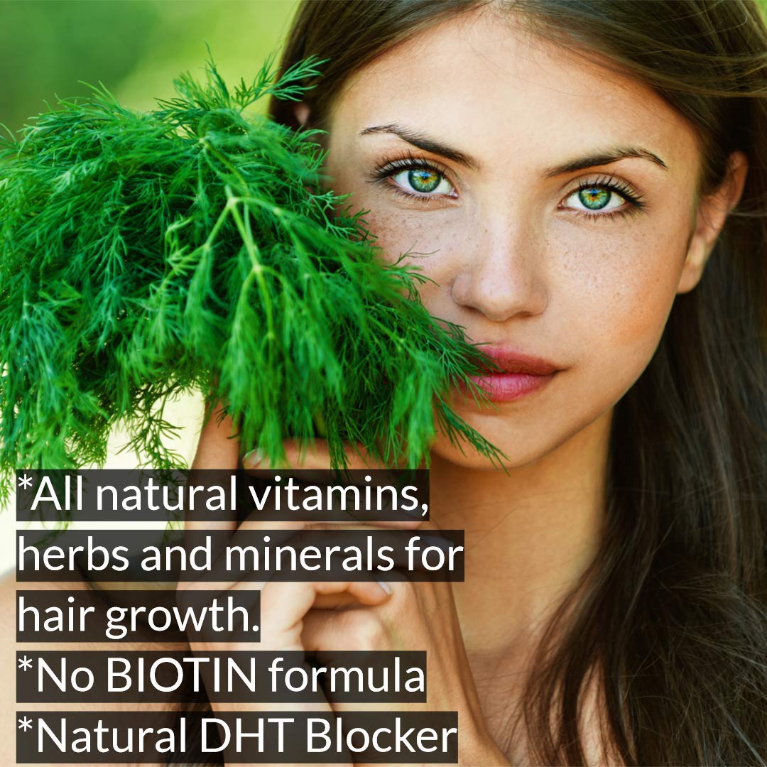 DrFormulas Original DHT Blocker Without Biotin | 45-Day Hair Health Supplement for Women & Men, 90 Vegetarian Capsules