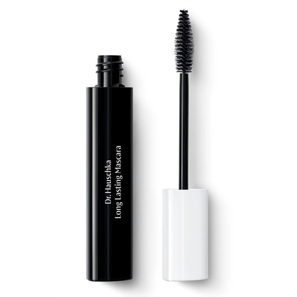 Dr. Hauschka Long Lasting Mascara 01 Black – Smudge-Proof, Water-Resistant, Lengthening & Defining (0.27 fl oz)
