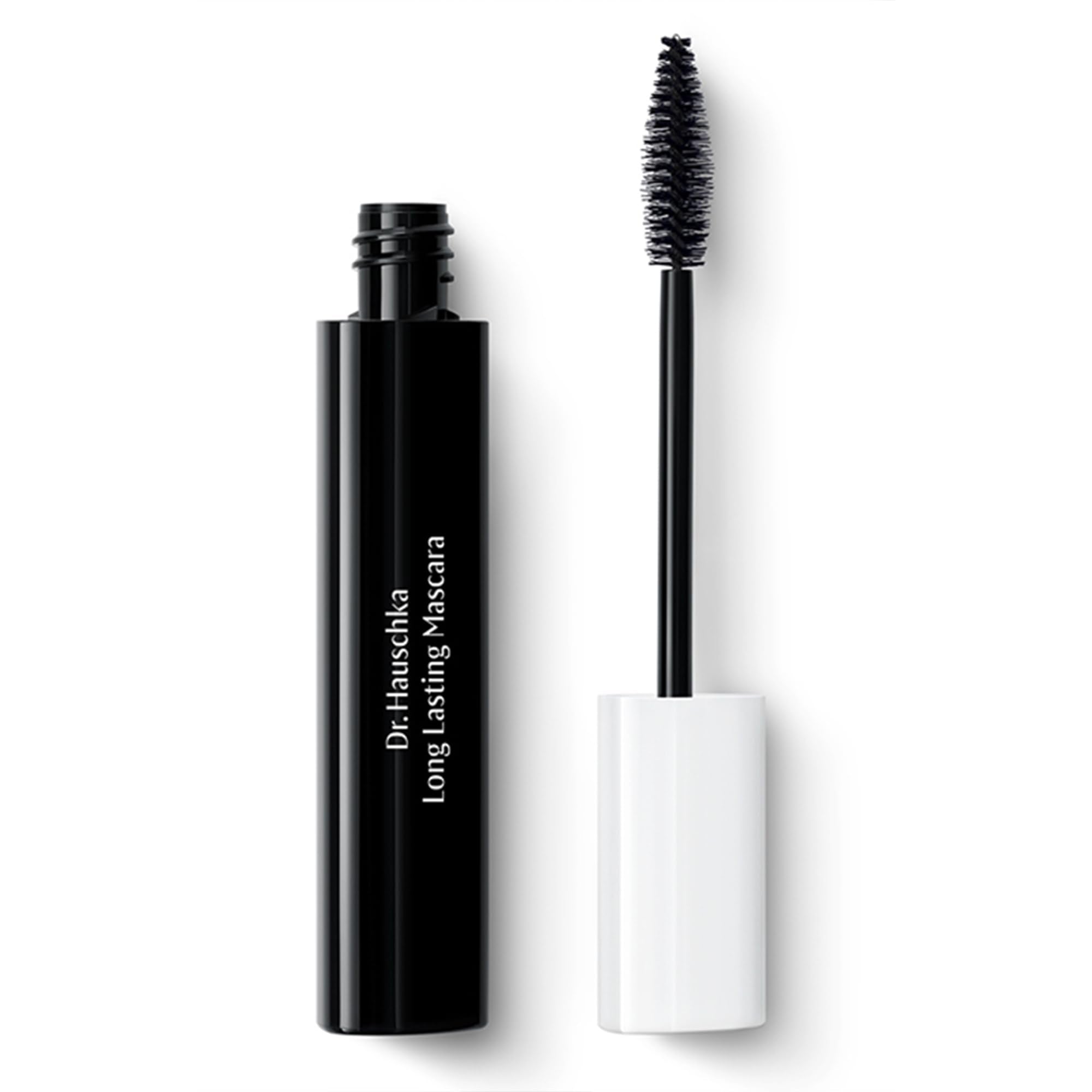 Dr. Hauschka Long Lasting Mascara 01 Black – Smudge-Proof, Water-Resistant, Lengthening & Defining (0.27 fl oz)