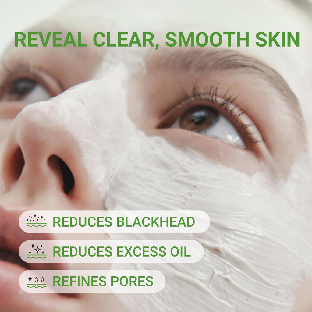 Dr.Leo Amazonian White Clay & Glacier Clay 3X Acid Mask – Deep Clean Pores