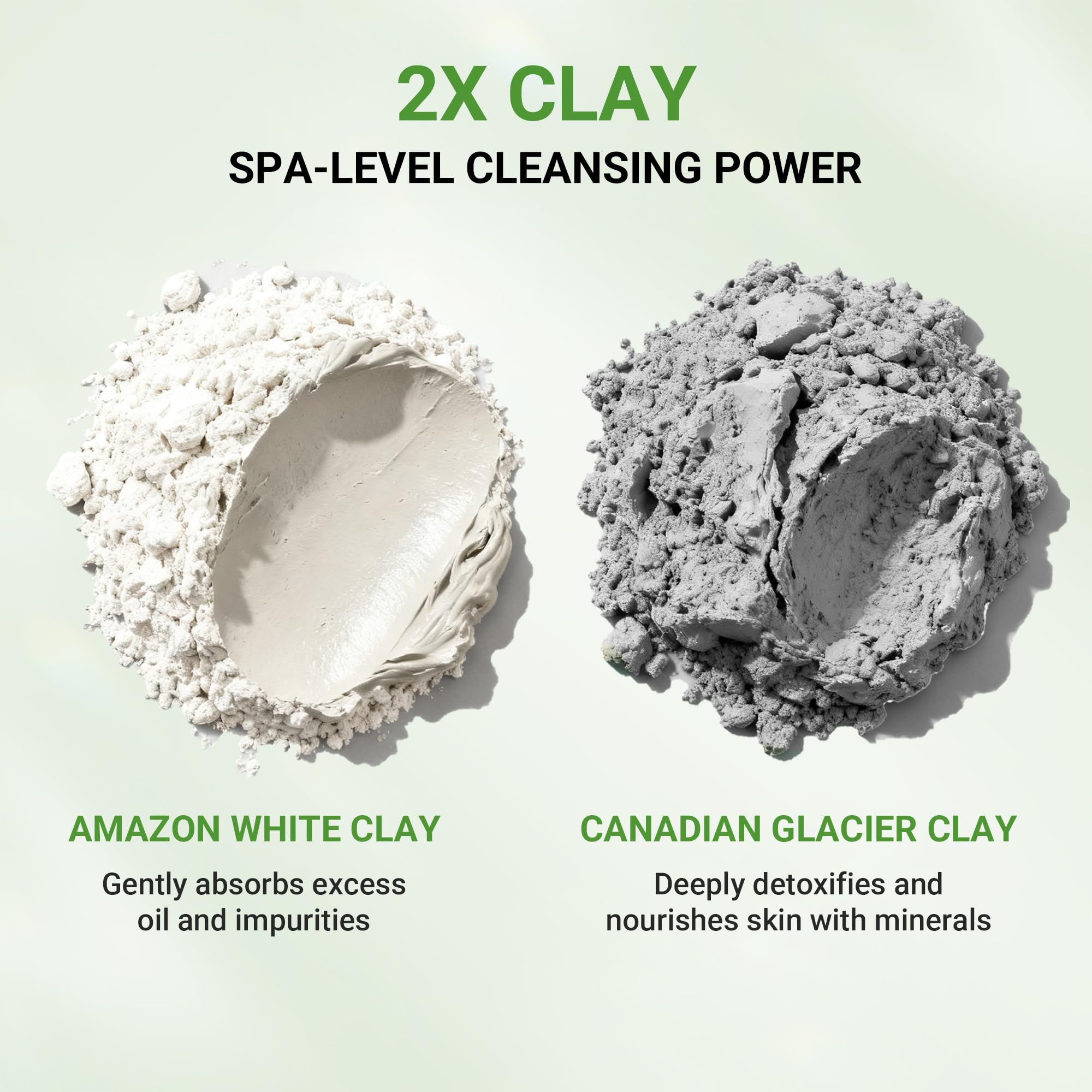 Dr.Leo Amazonian White Clay & Glacier Clay 3X Acid Mask – Deep Clean Pores