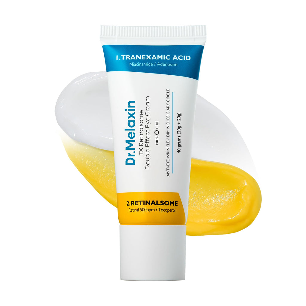 Dr.Melaxin TX Dual Eye Cream with Tranexamic Acid, Adenosine & Niacinamide | Dark Circle Repair | 50ml