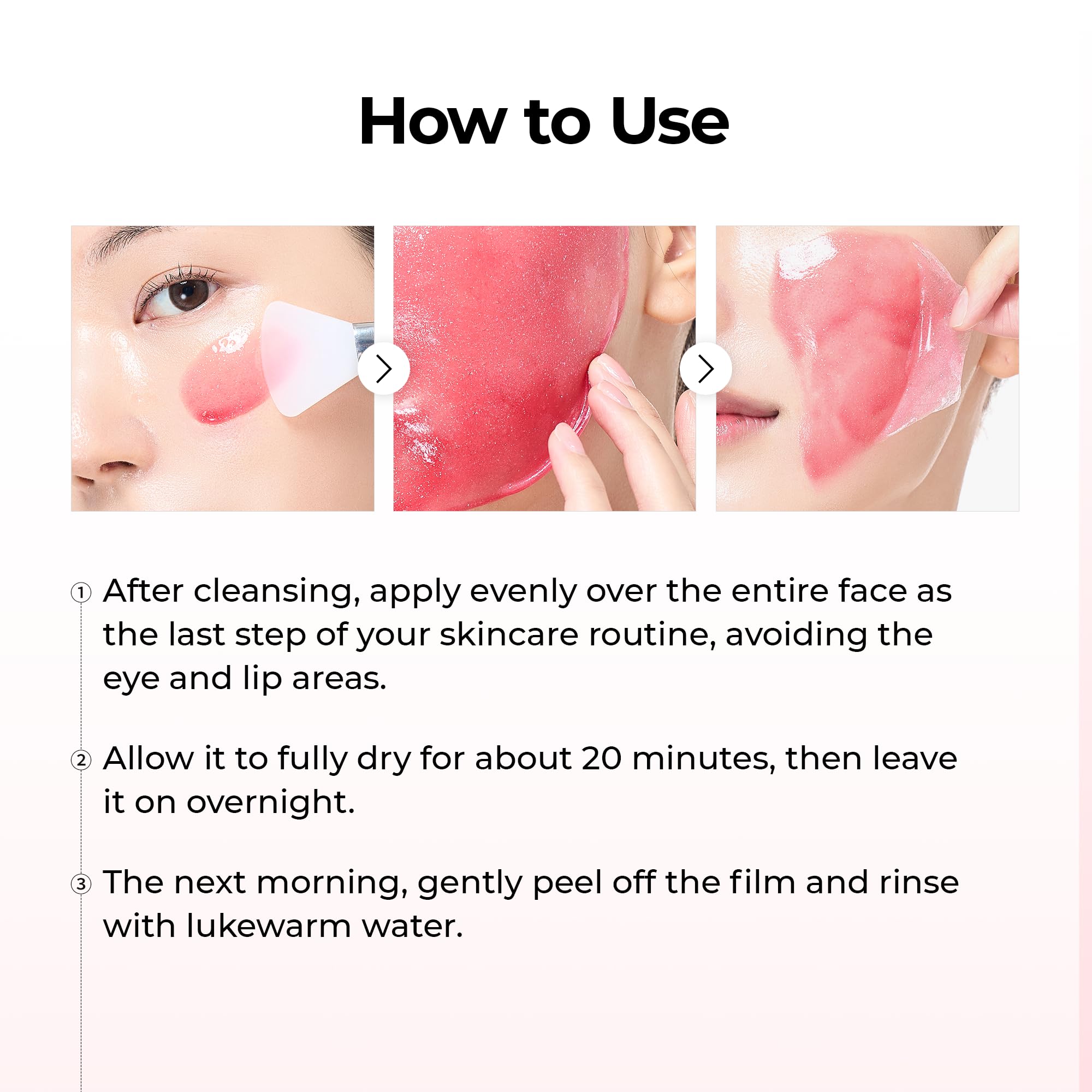Dr.Melaxin TXA Astaxanthin Overnight Peel-Off Mask – Glow, Hydration & Texture