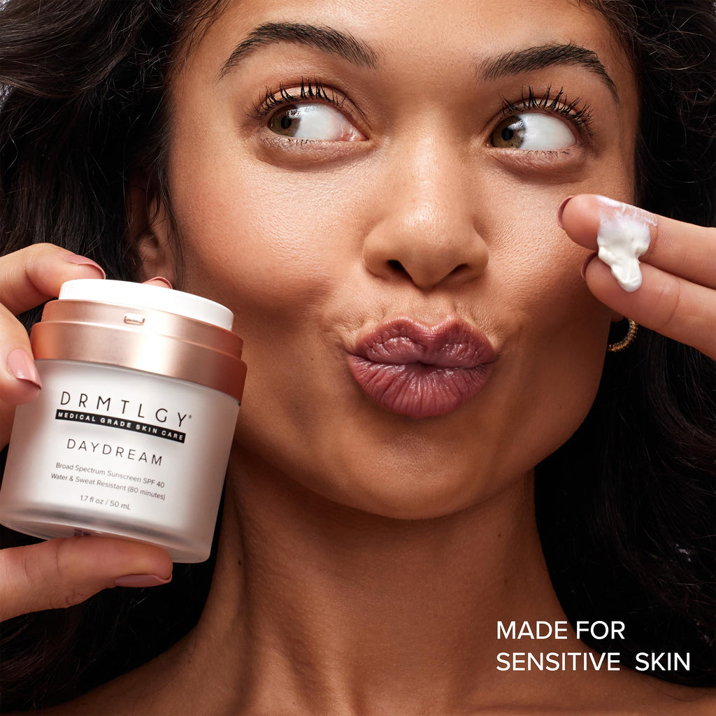 DRMTLGY Day Dream SPF 40 Sunscreen & Moisturizer – Water-Resistant, Sensitive Skin Friendly