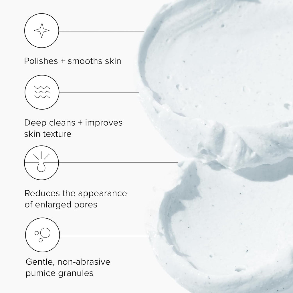 DRMTLGY Microdermabrasion Scrub & Mask – Gentle Exfoliator for Acne Scars, Blackheads & Pore Refinement | 2 oz