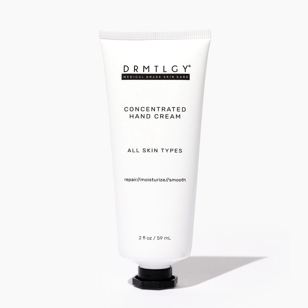 DRMTLGY Hand Cream for Dry, Cracked Hands – Fragrance Free Hydrating Lotion
