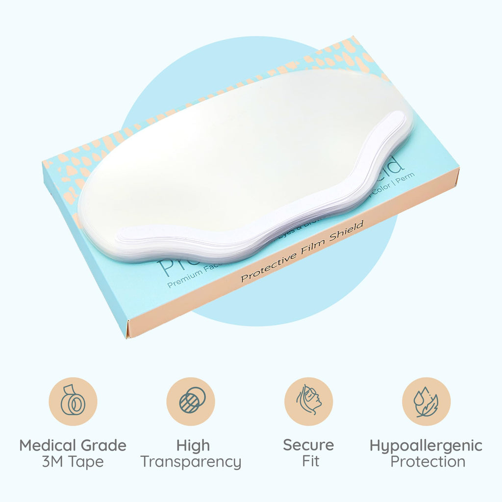DROP OF DIVINITI Eyelash Shield Shower Visor – 200 Disposable Eye Shields for After-Procedure Showers
