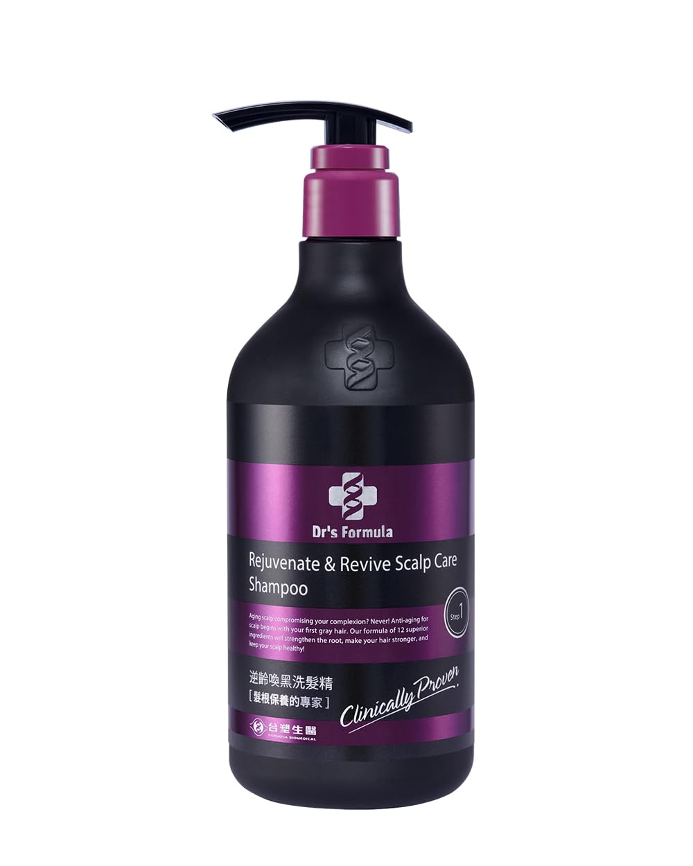 Dr's Formula Age-Defying Shampoo — Delay Gray Hair, Boost Volume & Scalp Comfort (20.46 oz)