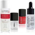 Dr.'s Remedy 4-Pack Nail Polish Treatment Kit | Start To Finish Kit With Radiant Remover, Therapeutic Cuticle Oil & Clarity Coral
