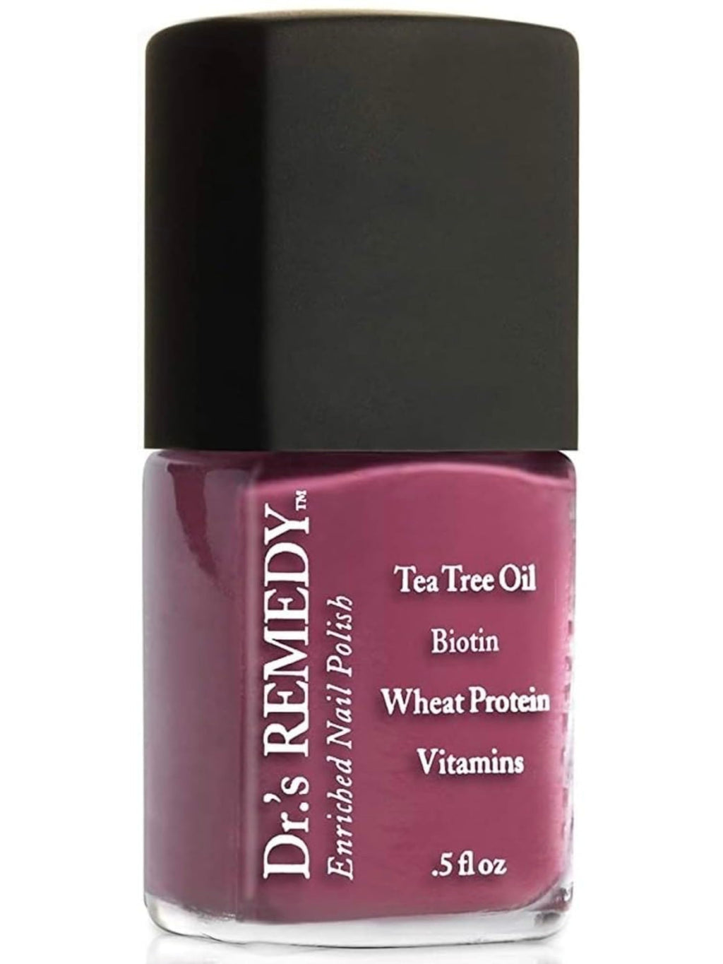 Dr.’s Remedy Enriched Nail Polish – BRAVE Berry | Non-Toxic, 24-Free, Doctor-Formulated
