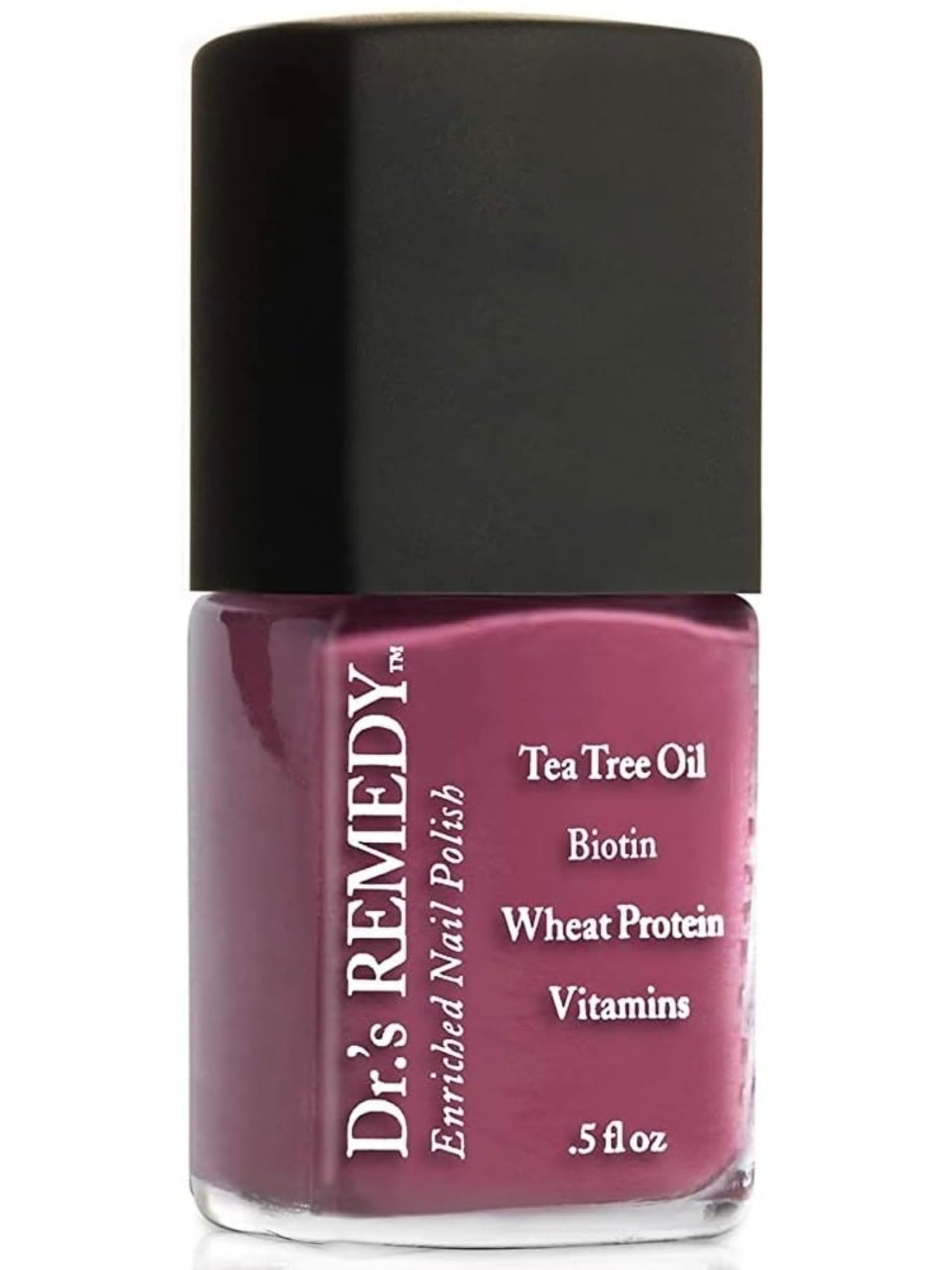 Dr.’s Remedy Enriched Nail Polish – BRAVE Berry | Non-Toxic, 24-Free, Doctor-Formulated