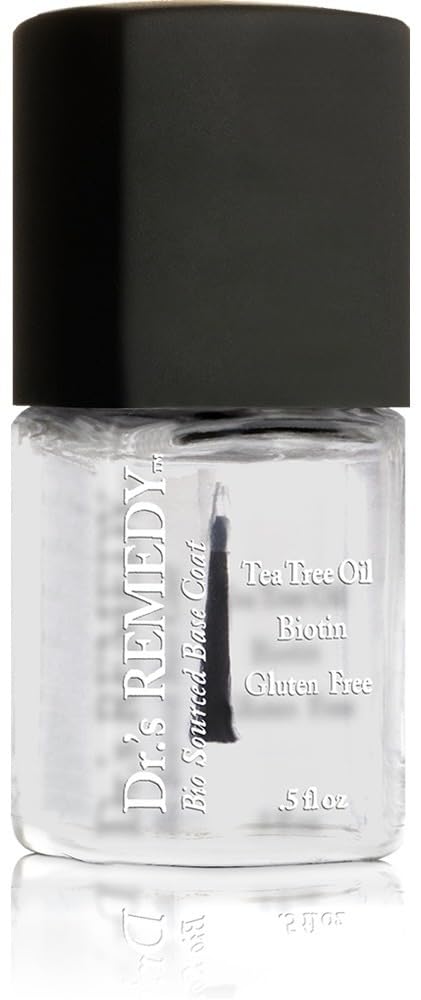 Dr.'s Remedy Clear Base Coat – Organic Nail Strengthener & Non-Toxic Care