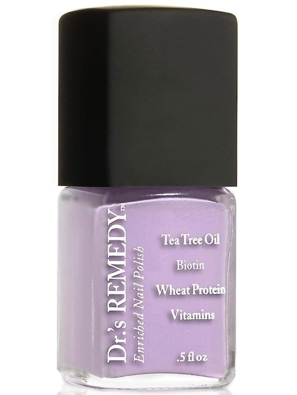 Dr.'s Remedy Enriched Nail Polish Lilac – Doctor-Formulated, 24-Free, Non-Toxic