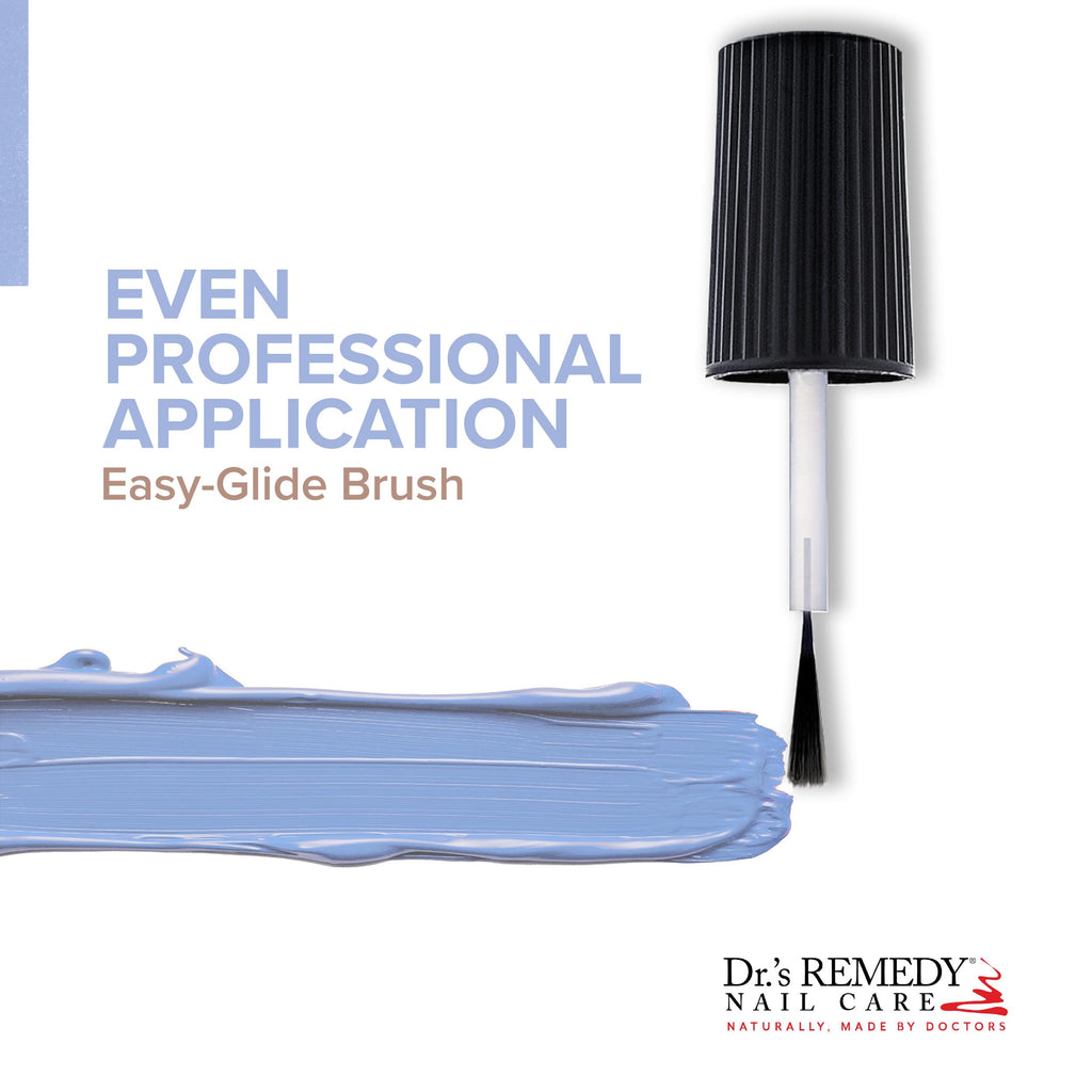 Dr.'s Remedy Enriched Nail Polish – Non-Toxic, All Natural, 24-Free, Periwinkle