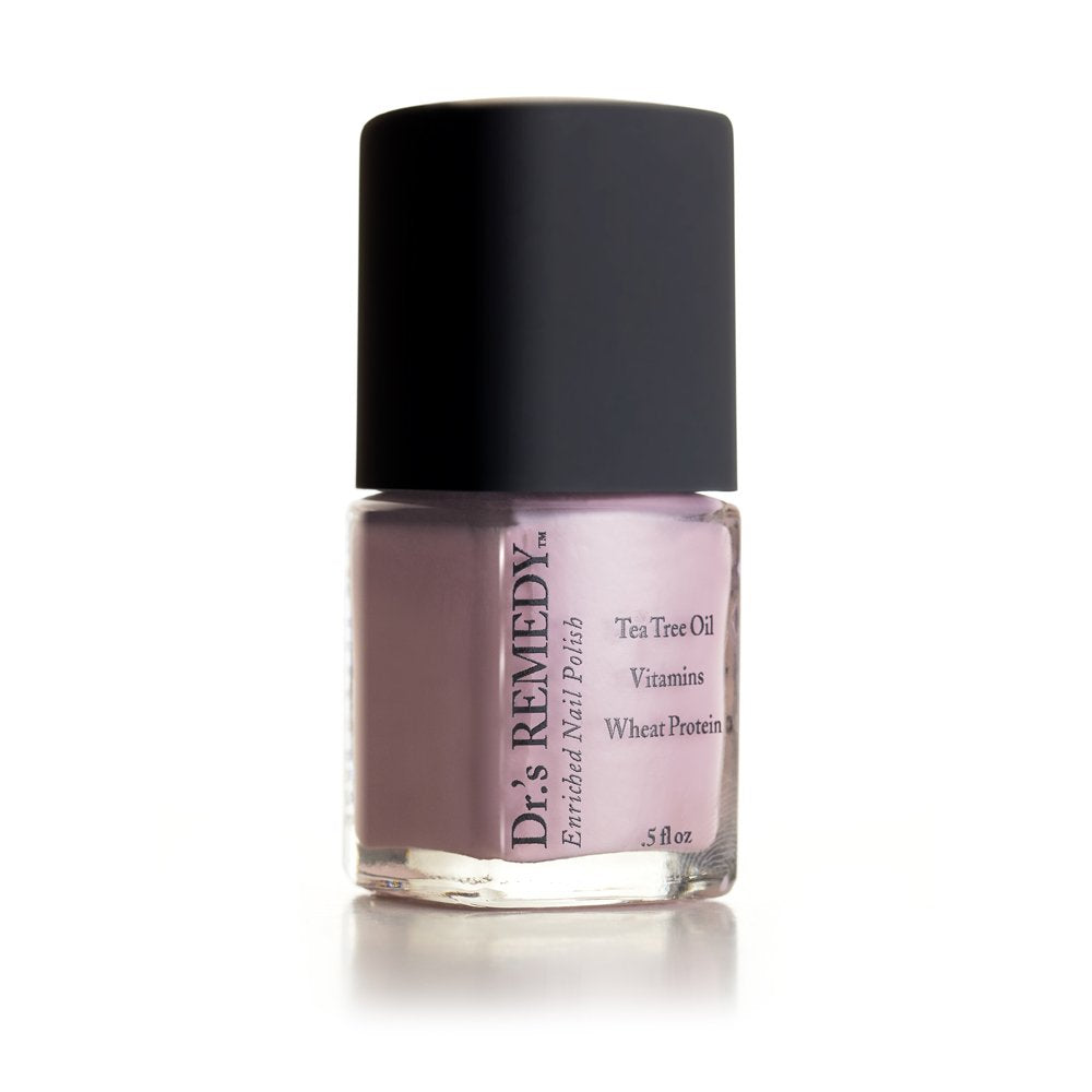 Dr.’s Remedy Enriched Nail Polish – Non-Toxic, All-Natural, Doctor Formulated (24-Free) Precious Pink
