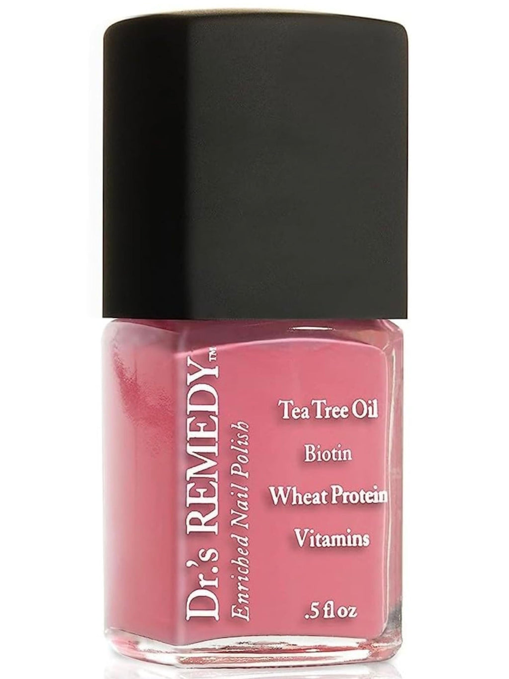 Dr.'s Remedy Enriched Nail Polish Serene Salmon – Non-Toxic, All-Natural, 24-Free
